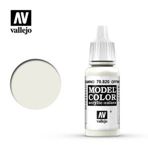 Pintura Vallejo Model Color Blanco Pergamino - Off-White