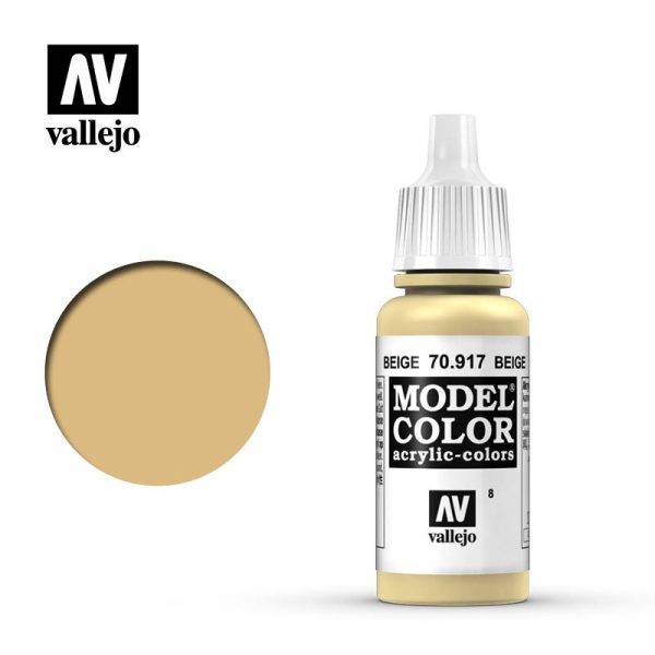 Pintura Vallejo Model Color Beige - Beige