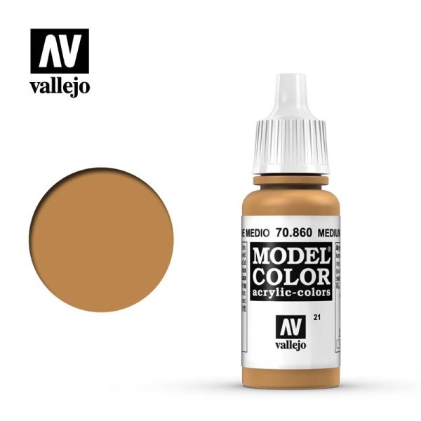 Pintura Vallejo Model Color Carne Medio - Medium Flesh Tone