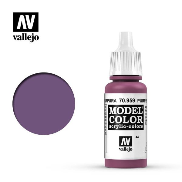 Pintura Vallejo Model Color Púrpura - Purple