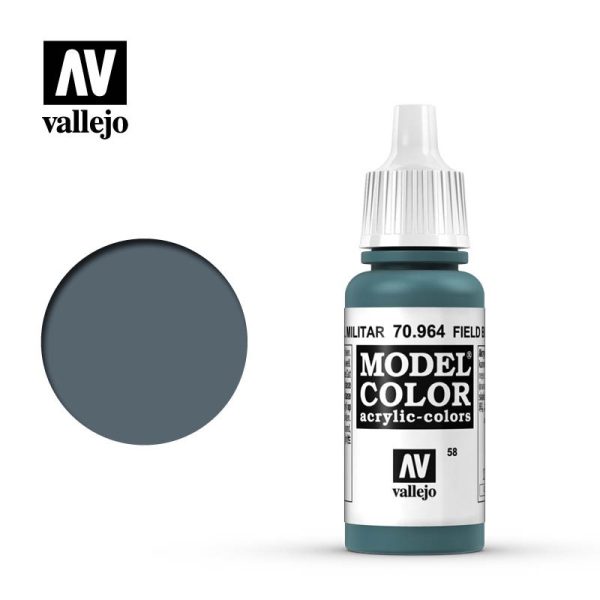 Pintura Vallejo Model Color Azul Militar - Field Blue