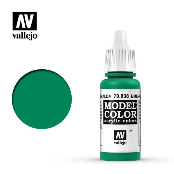 Pintura Vallejo Model Color Esmeralda - Emerald