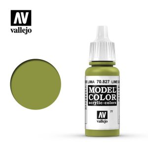 Pintura Vallejo Model Color Verde Lima - Lime Green