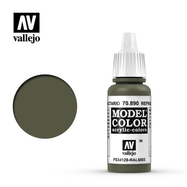 Pintura Vallejo Model Color Verde Refractario - Refractive Green