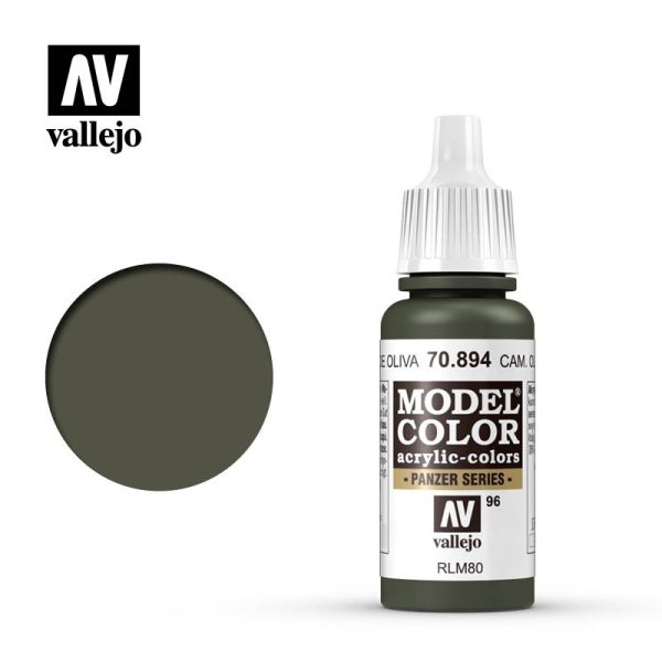 Pintura Vallejo Model Color Camuflaje Verde Oliva