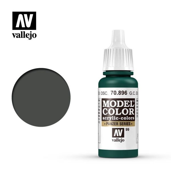 Pintura Vallejo Model Color Alemán Camuflage Verde Extra Oscuro