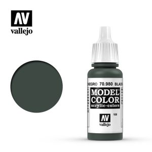 Pintura Vallejo Model Color Verde Negro - Black Green