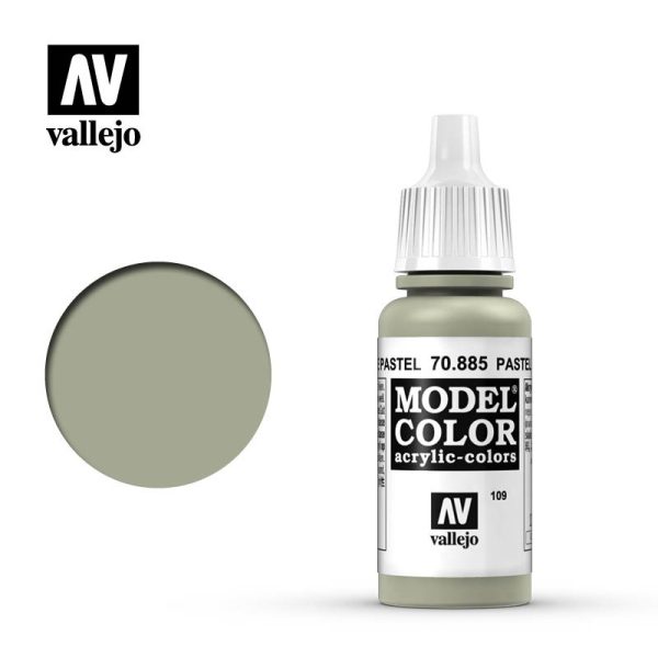 Pintura Vallejo Model Color Verde Pastel - Pastel Green