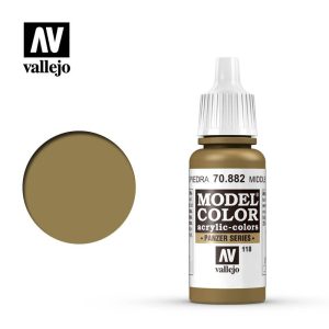 Pintura Vallejo Model Color Amarillo Piedra - Middle Stone