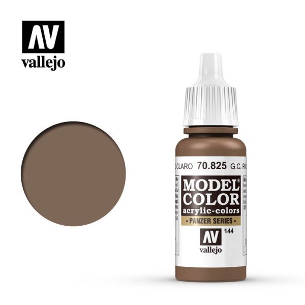 Pintura Vallejo Model Color Alemán Camuflaje Pardo Claro