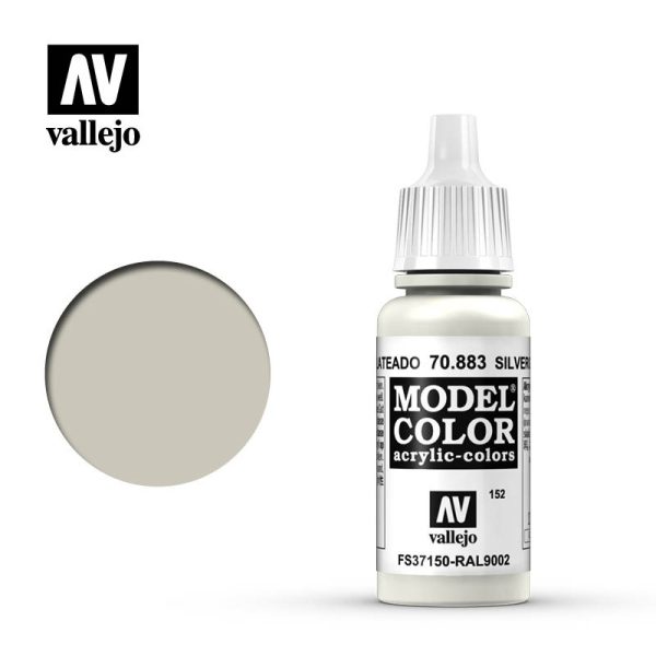 Pintura Vallejo Model Color Gris Plateado - Silver Grey