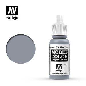 Pintura Vallejo Model Color Gris Pálido - Light Grey