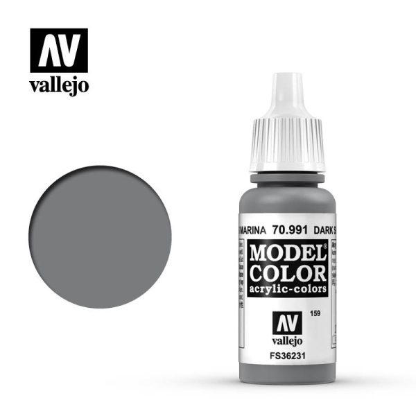 Pintura Vallejo Model Color Gris Marina - Dark Sea Grey