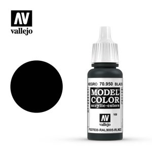 Pintura Vallejo Model Color Negro - Black