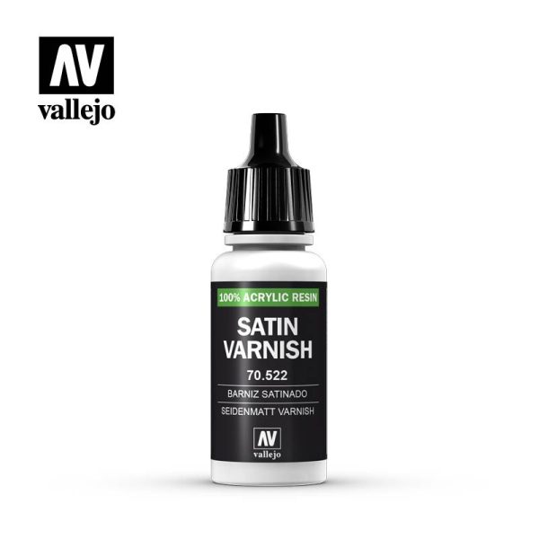 Pintura Vallejo Model Color Barniz Satinado - Satin Varnish