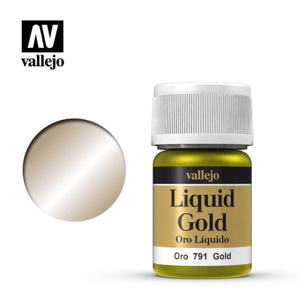 Pintura Vallejo al Alcohol: Oro - Gold