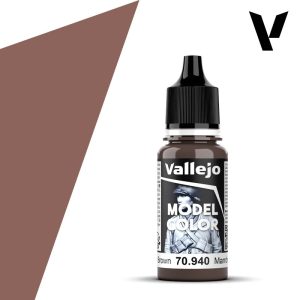 Pintura Vallejo Model Color Marrón Cuero - Saddle Brown