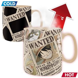 Taza Térmica One Piece - Wanted