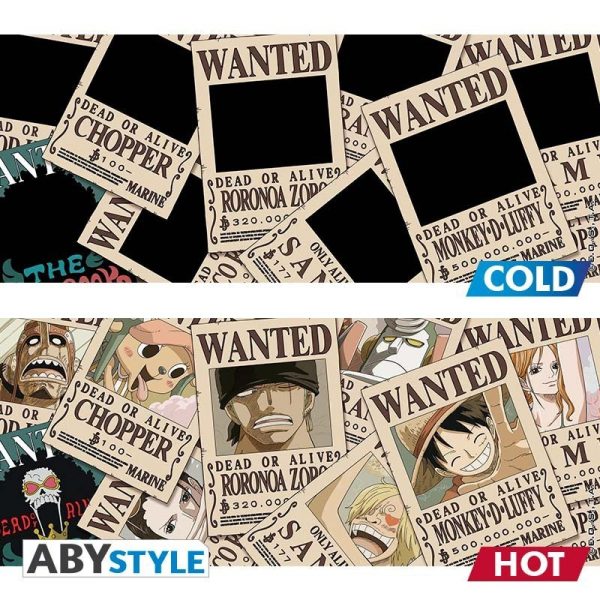 Taza Térmica One Piece - Wanted