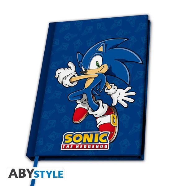 Libreta A-5 Sonic The Hedgehog