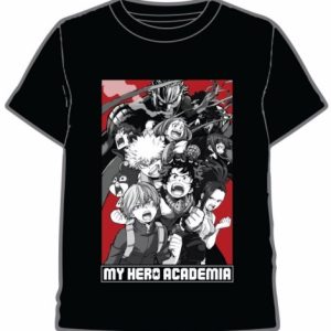 Camiseta My Hero Academia Personajes Talla L
