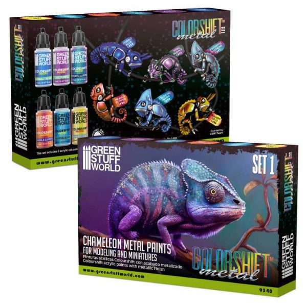 Set de Pinturas GSW: Camaleón Set 1 - Imagen 4