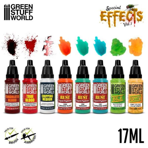 Set de Pinturas GSW: Efectos Especiales volumen 1 - Imagen 3