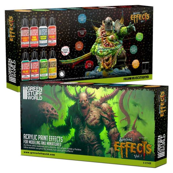 Set de Pinturas GSW: Efectos Especiales volumen 1 - Imagen 4
