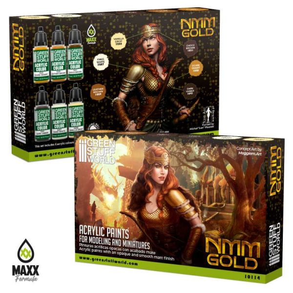 Set de Pinturas GSW: NMM Gold - Imagen 4