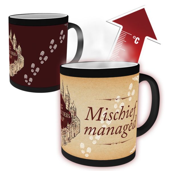 Taza Termocromática Harry Potter: Juro Solemnemente