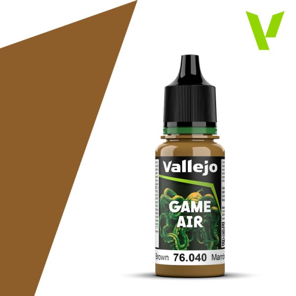 Vallejo Game Air: Marrón Cuero - Leather Brown