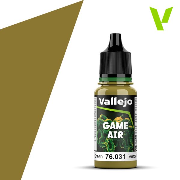 Vallejo Game Air: Verde Camuflaje - Camouflage Green