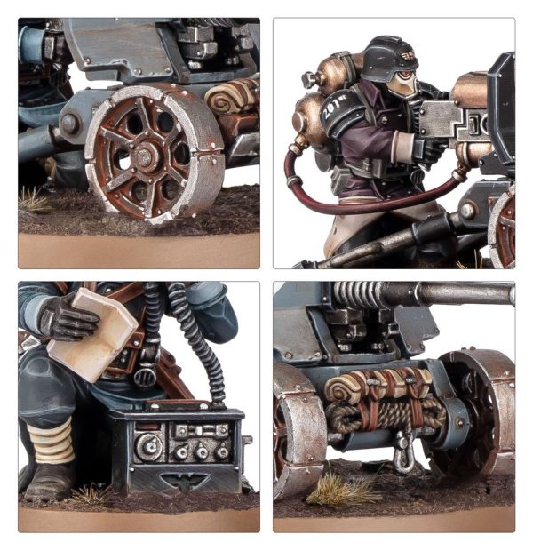 Astra Militarum: Escuadra de Armas Pesadas de Krieg - Imagen 4