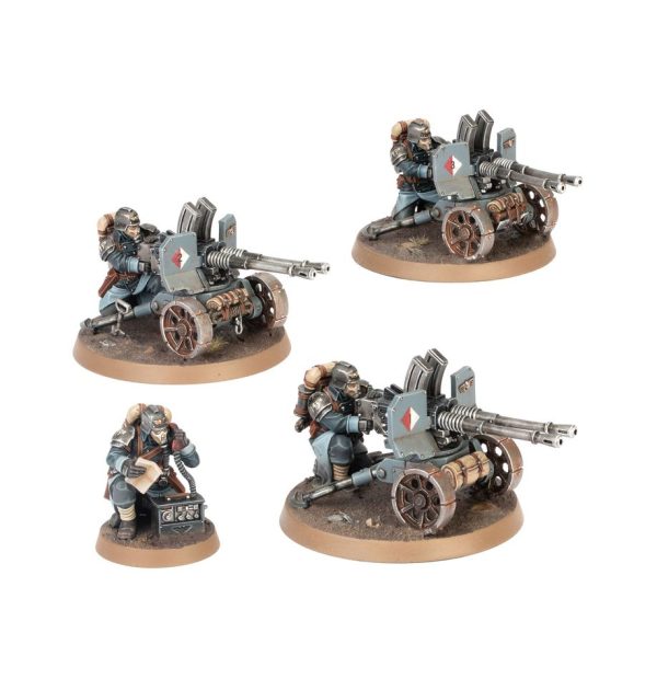 Astra Militarum: Escuadra de Armas Pesadas de Krieg