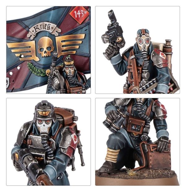 Astra Militarum: Escuadra de Mando de Krieg - Imagen 3