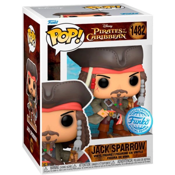 Funko Pop! Jack Sparrow, Pirates of the Caribean 1482