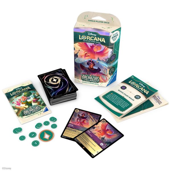 Mazo Archazia´s Island (Amethyst-Steel), Lorcana Trading Card Game - Imagen 2