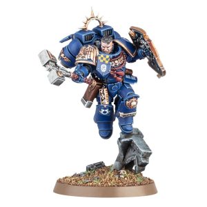 Space Marines: Capitán con Propulsor de Salto y Escudo Reliquia